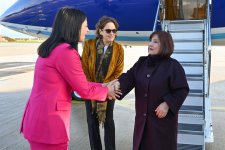 Azerbaijani Parliament Speaker arrives in Italy for official visit (PHOTO)