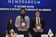 Azerbaijan's Baku Initiative Group, Réunion Island's Ka Ubuntu Organization sign memo (PHOTO)