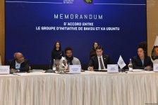 Azerbaijan's Baku Initiative Group, Réunion Island's Ka Ubuntu Organization sign memo (PHOTO)