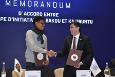 Azerbaijan's Baku Initiative Group, Réunion Island's Ka Ubuntu Organization sign memo (PHOTO)