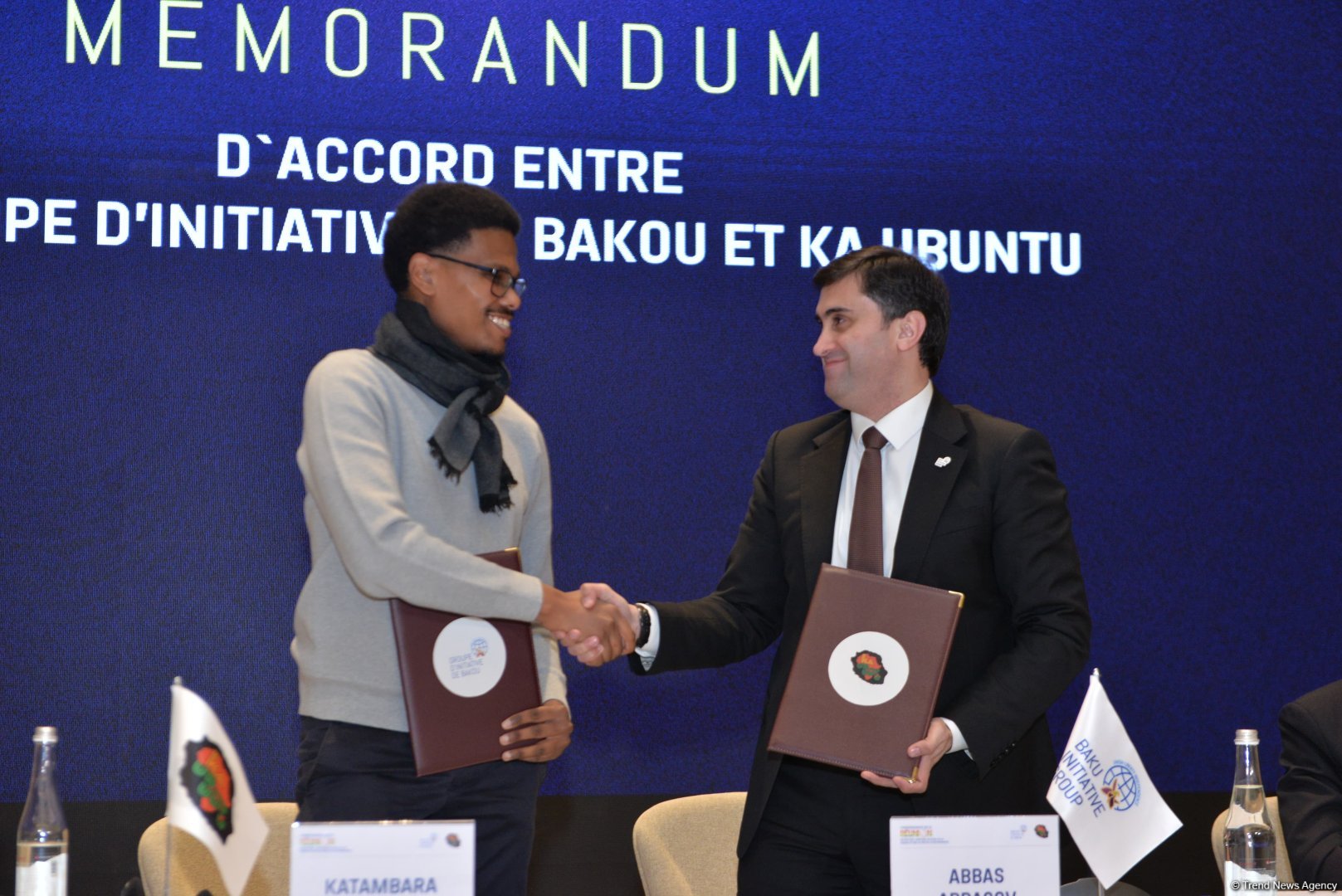 Azerbaijan's Baku Initiative Group, Réunion Island's Ka Ubuntu Organization sign memo (PHOTO)