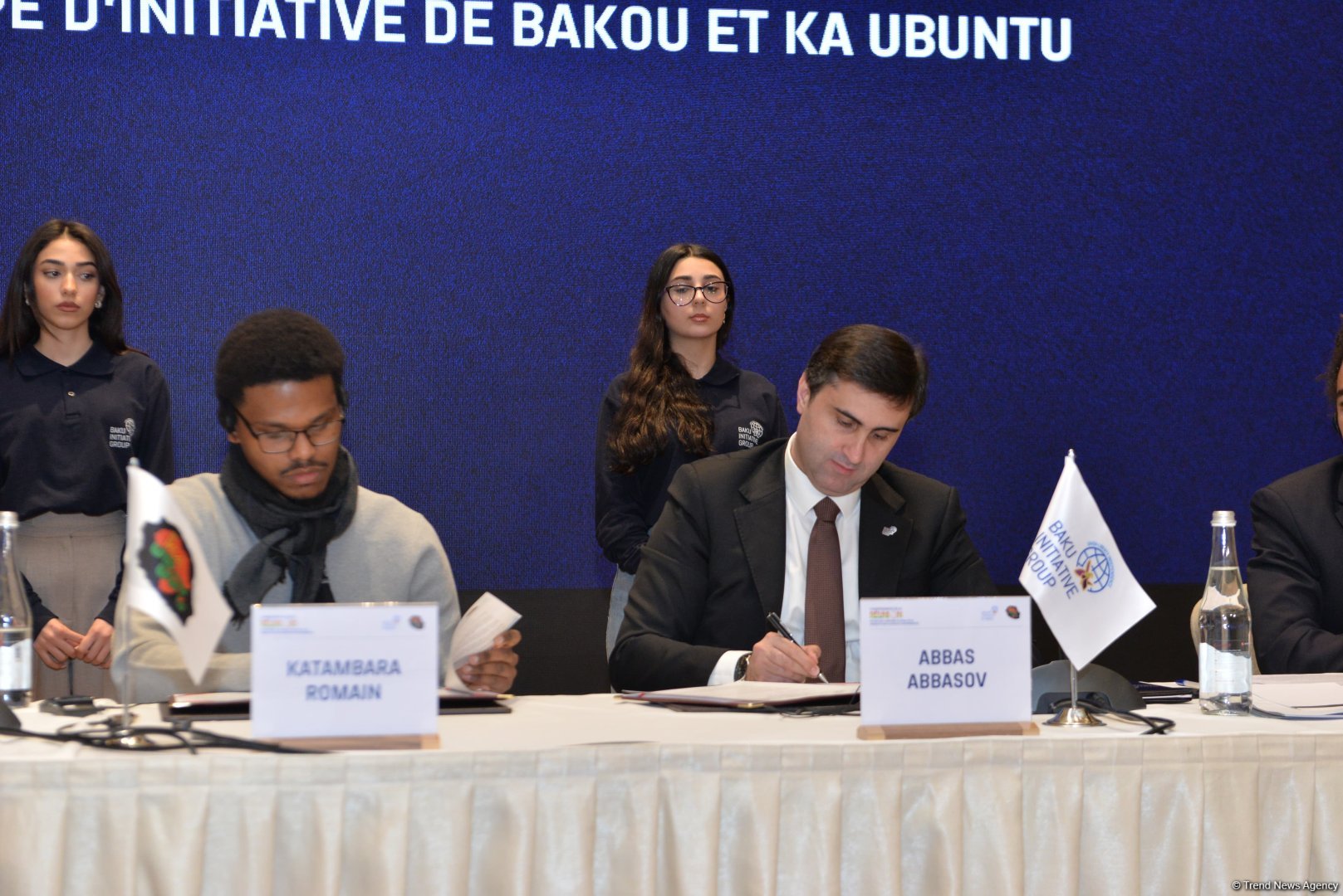 Azerbaijan's Baku Initiative Group, Réunion Island's Ka Ubuntu Organization sign memo (PHOTO)