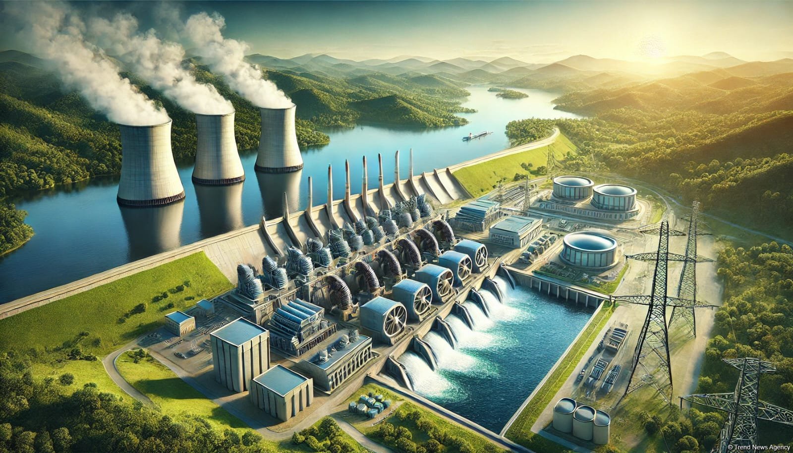Azerbaijan shares power output via its HPPs in 2024