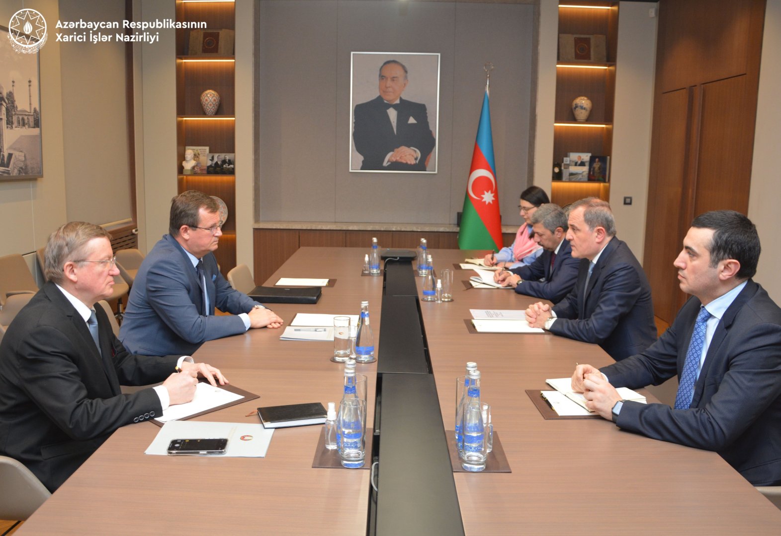 Azerbaijani FM holds discussions with Belarusian Ambassador