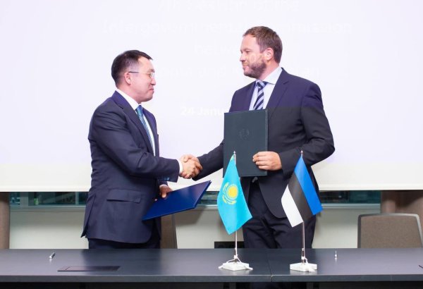 Kazakhstan, Estonia join efforts to develop transit through ports