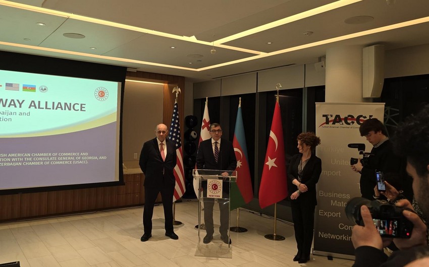 Azerbaijan's Permanent Representative to UN spoke in New York about region's investment opportunities