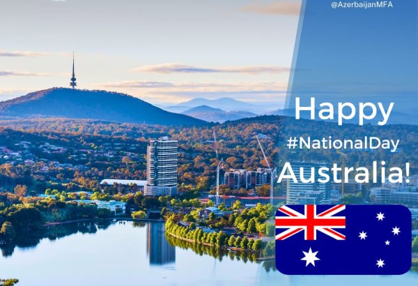 Azerbaijan’s MFA extends congratulations to Australia on national day