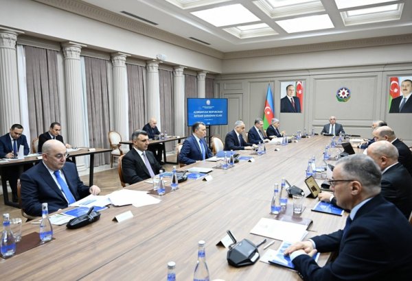 Azerbaijan convenes economic council meeting (PHOTO)