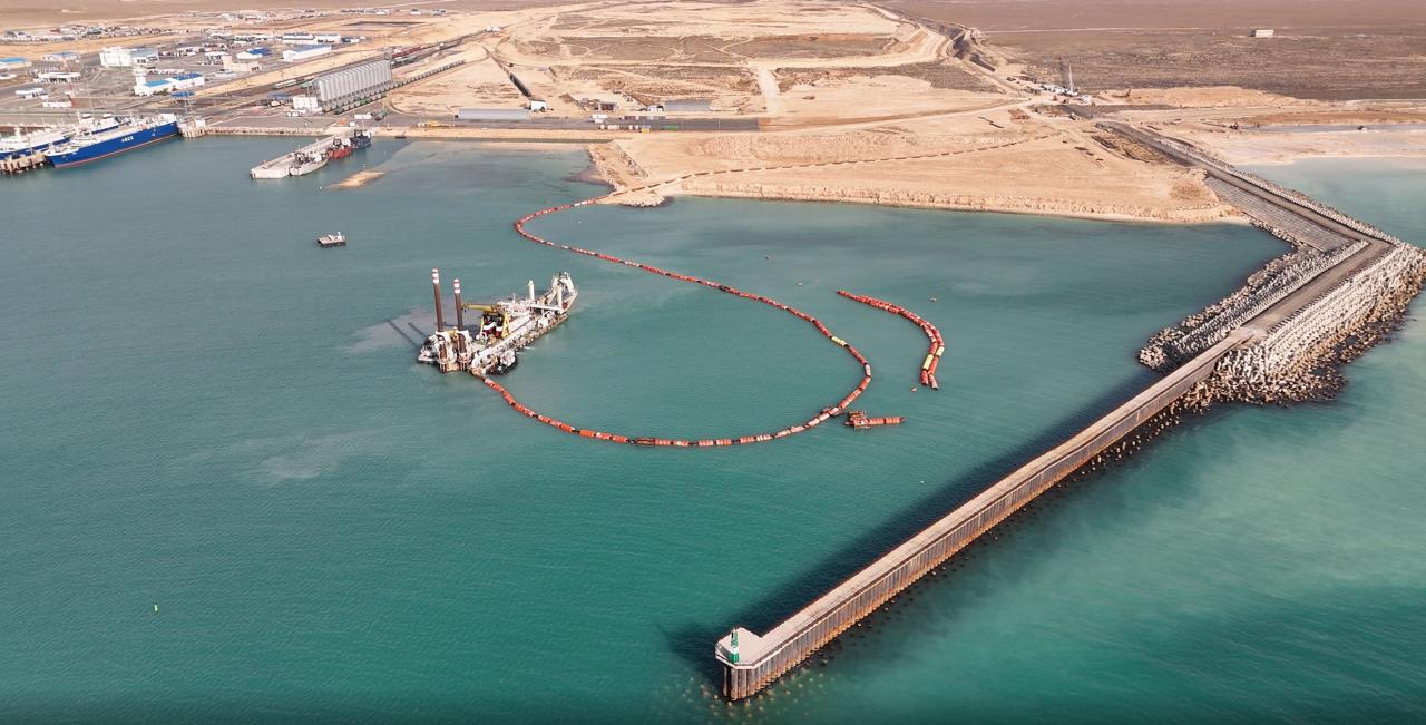 Kazakhstan announces planned transshipment volume through Kuryk port in 2025