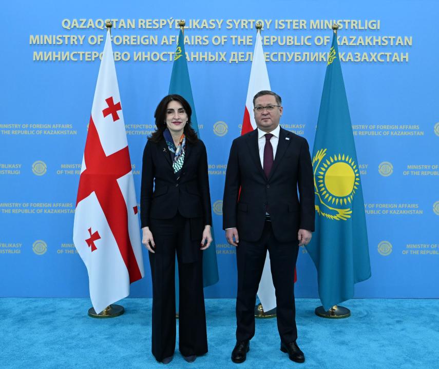 Kazakhstan, Georgia ready to intensify cooperation within Middle Corridor framework