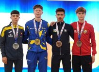 Azerbaijani karate team wins three medals at European Championship (PHOTO)