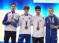 Azerbaijani karate team wins three medals at European Championship (PHOTO)