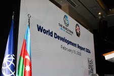 Baku hosts presentation of 2024 World Development Report (PHOTO)