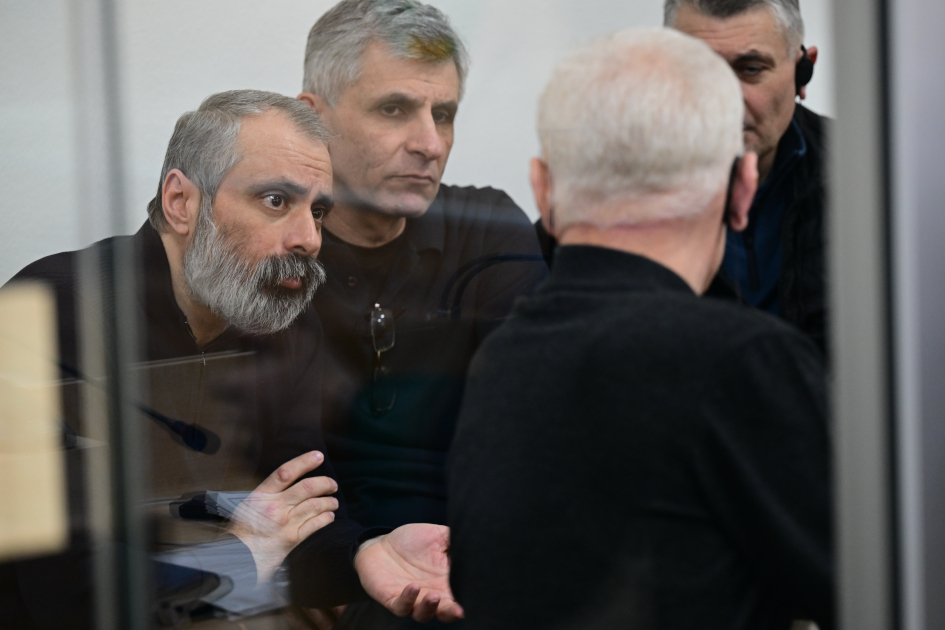 Another court hearing held in case of individuals of Armenian origin accused of war crimes (PHOTO)