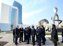 Somali President visits Victory Park in Azerbaijan's Baku (PHOTO)