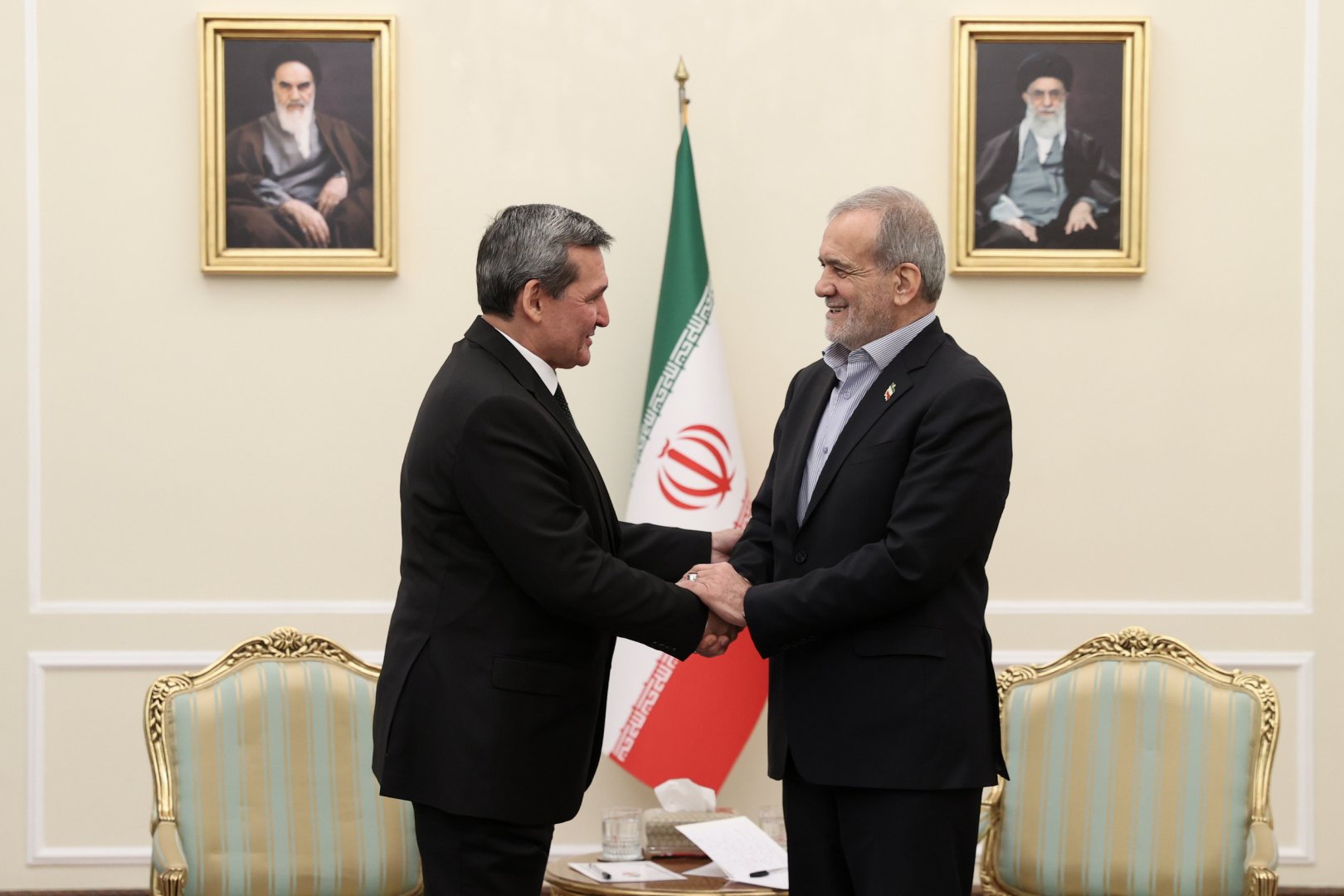 Iran always hails promotion of relations with Turkmenistan - president