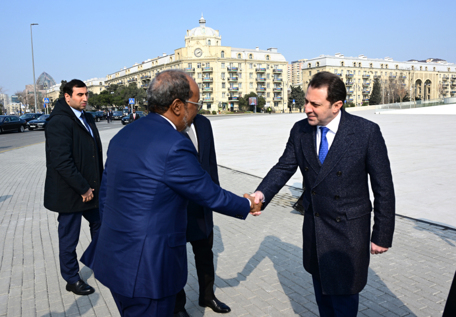 Somali President visits Victory Park in Azerbaijan's Baku (PHOTO)