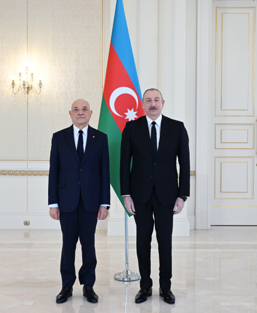 President Ilham Aliyev receives credentials of newly appointed ambassador of Paraguay (PHOTO/VIDEO)