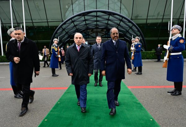 President of Somalia concludes visit to Azerbaijan (PHOTO)
