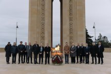 Israel National Defense College delegation visits Azerbaijan (PHOTO)