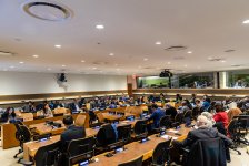 Azerbaijani MP Sevil Mikayilova delivers speech at UN hearings in New York (PHOTO/VIDEO)