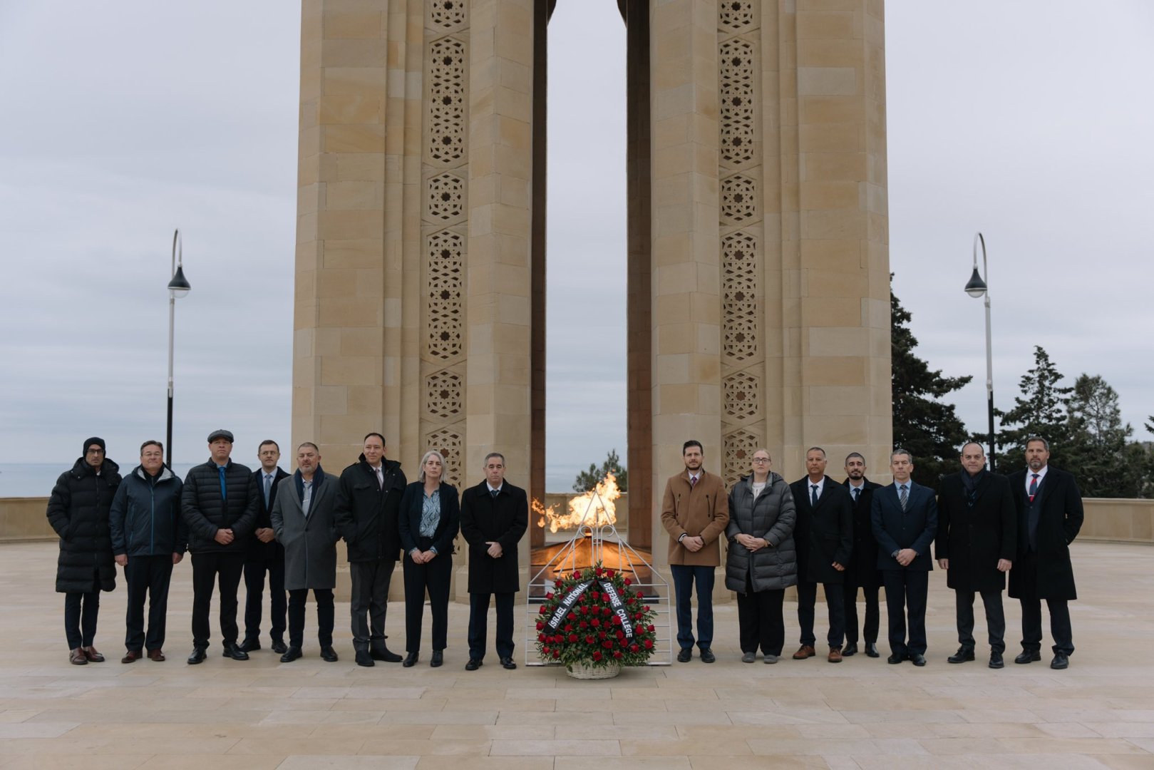 Israel National Defense College delegation visits Azerbaijan (PHOTO)