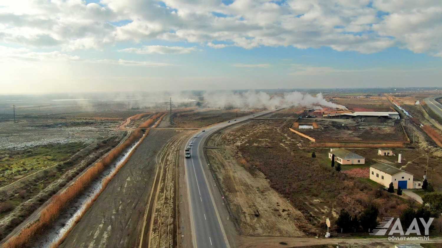 Azerbaijan finalizes Alat-Astara highway reсonstruction (PHOTO)