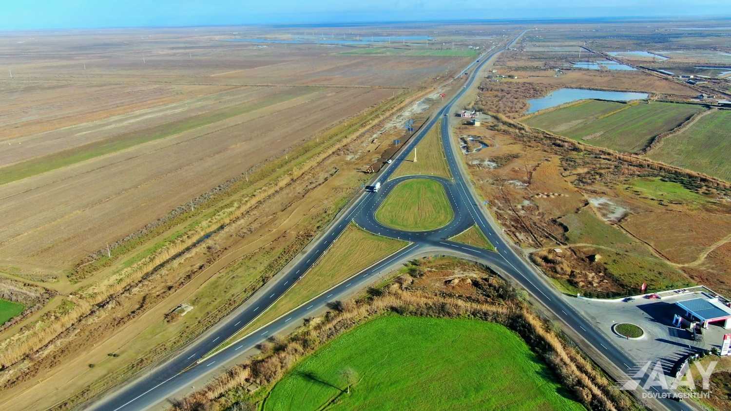 Azerbaijan finalizes Alat-Astara highway reсonstruction (PHOTO)