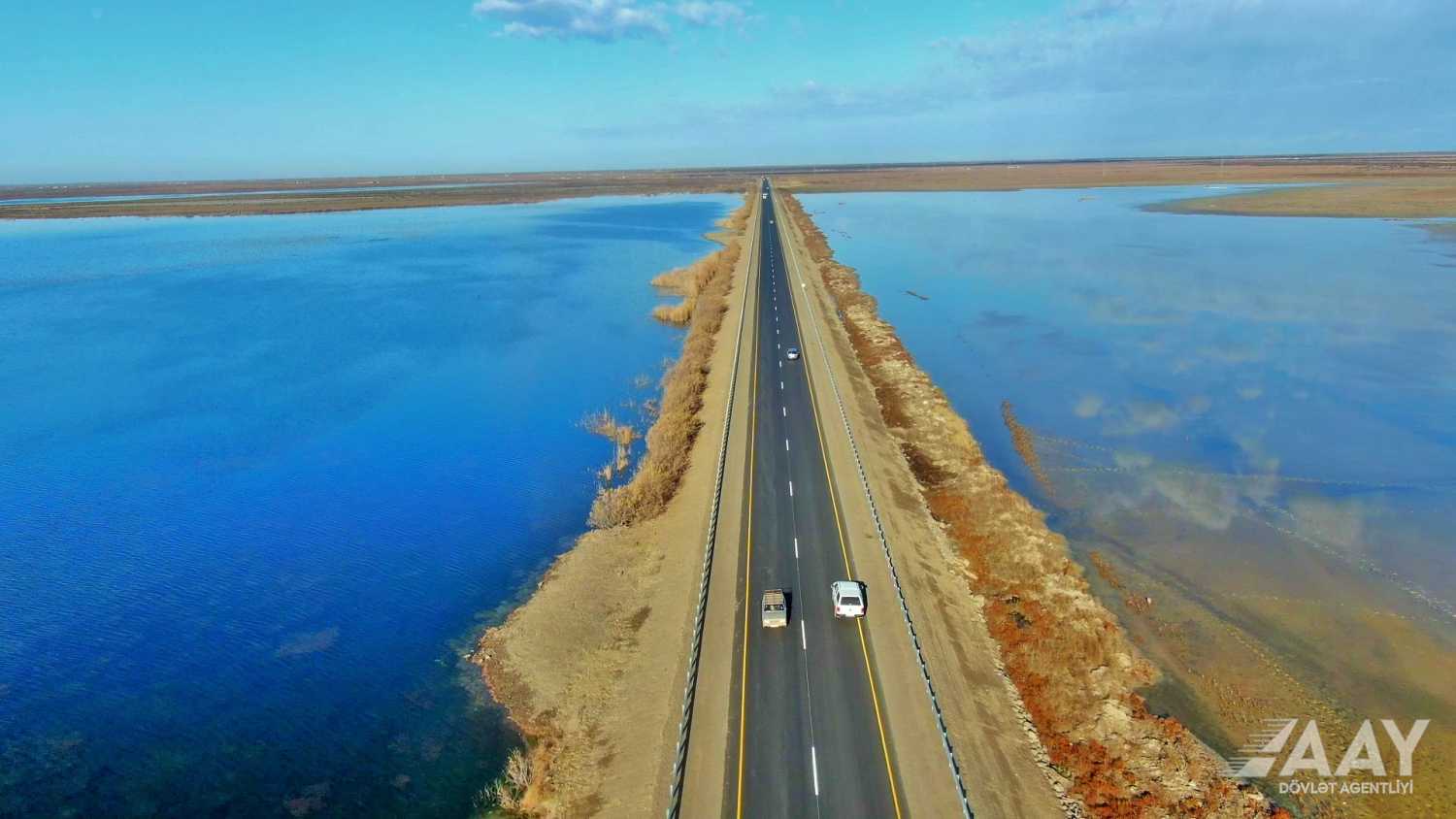 Azerbaijan finalizes Alat-Astara highway reсonstruction (PHOTO)