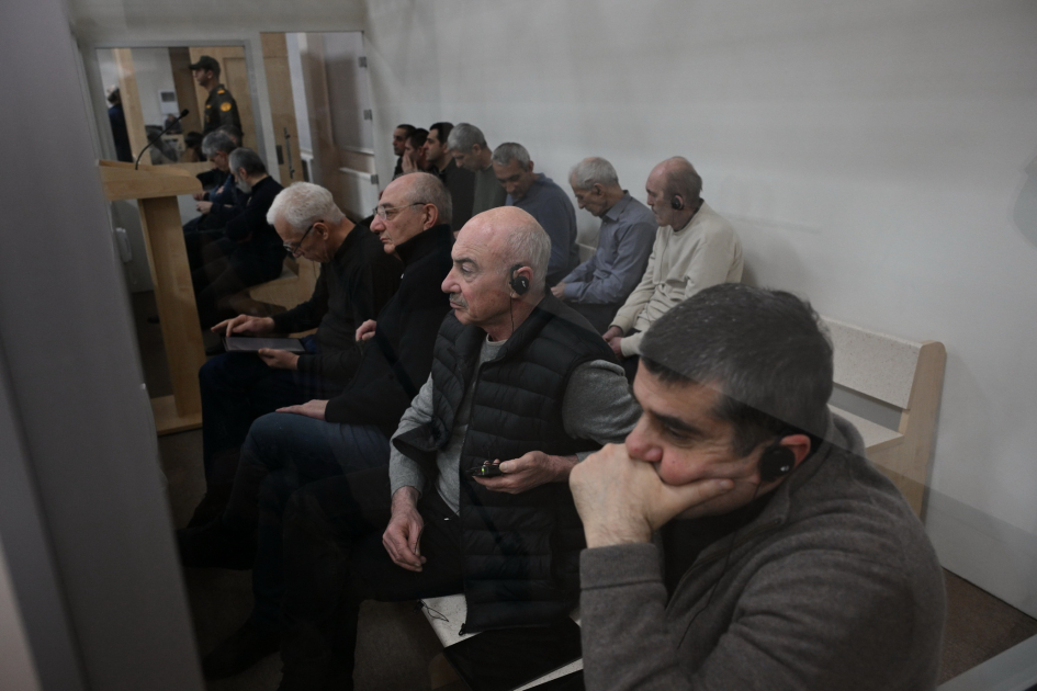 Trial of Armenians accused of crimes against peace and humanity, war and other grave crimes continues (PHOTO)