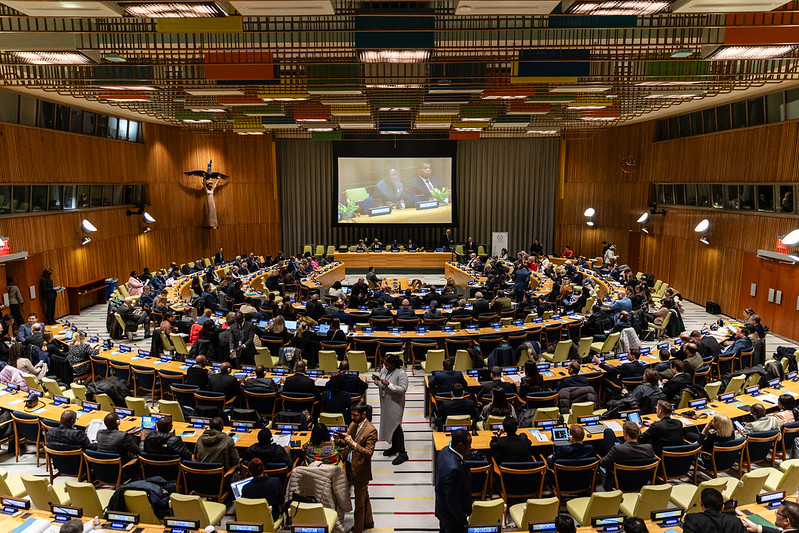 Azerbaijani MP Sevil Mikayilova delivers speech at UN hearings in New York (PHOTO/VIDEO)