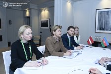 Azerbaijani FM meets with Latvian counterpart in Munich (PHOTO)