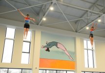 Trampoline and tumbling championship heats up in Azerbaijan's Baku (PHOTO)