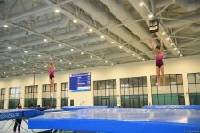 Trampoline and tumbling championship heats up in Azerbaijan's Baku (PHOTO)