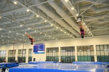 Trampoline and tumbling championship heats up in Azerbaijan's Baku (PHOTO)