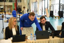 Trampoline and tumbling championship heats up in Azerbaijan's Baku (PHOTO)