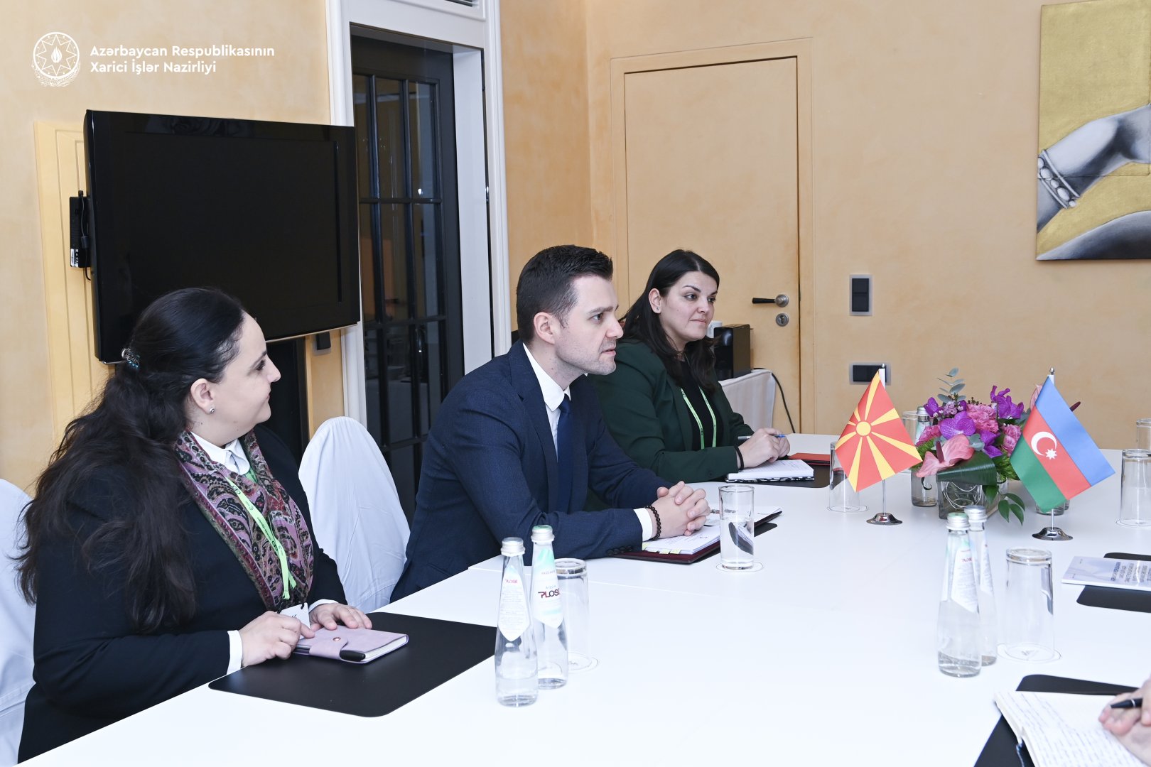 FMs of Azerbaijan, North Macedonia discuss bilateral cooperation (PHOTO)