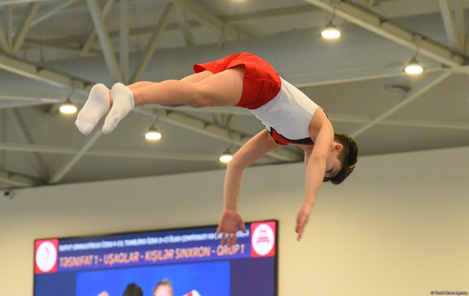Trampoline and tumbling championship heats up in Azerbaijan's Baku (PHOTO)