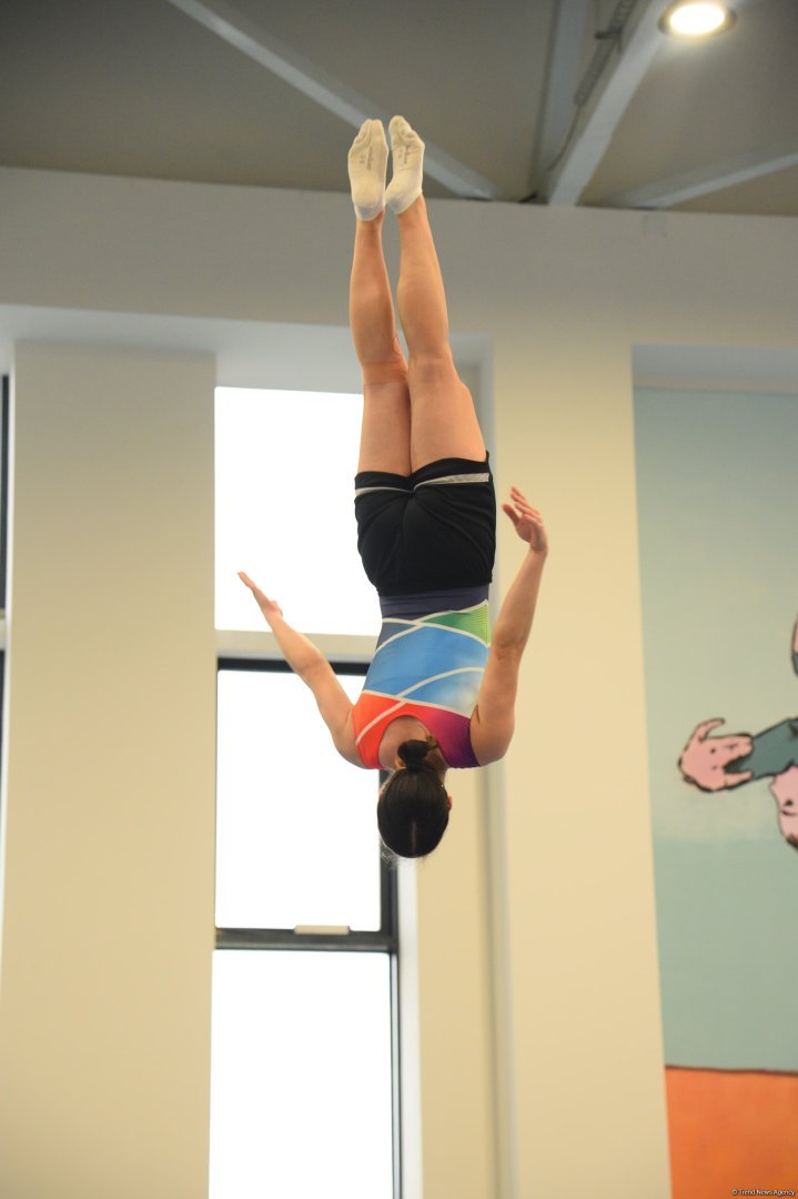 Trampoline and tumbling championship heats up in Azerbaijan's Baku (PHOTO)