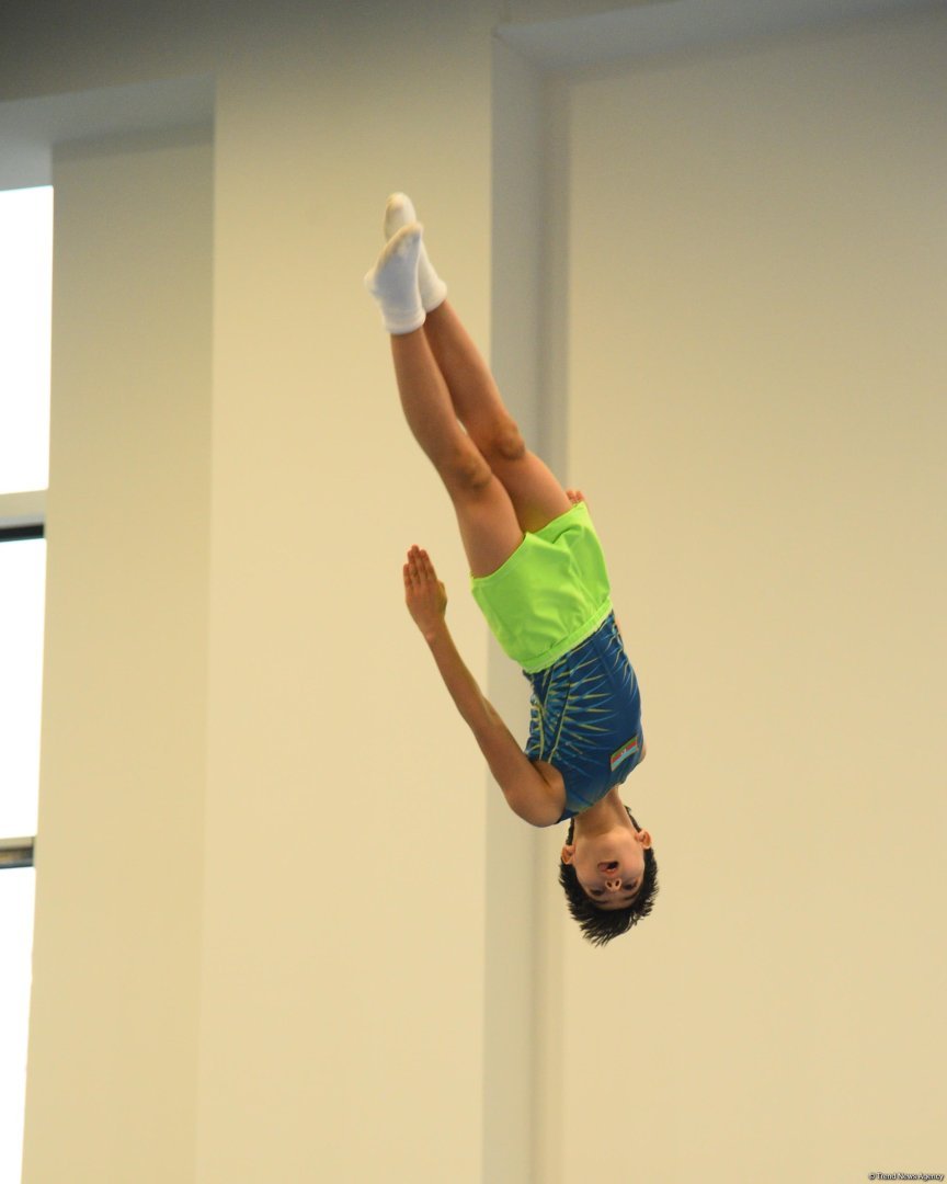 Trampoline and tumbling championship heats up in Azerbaijan's Baku (PHOTO)
