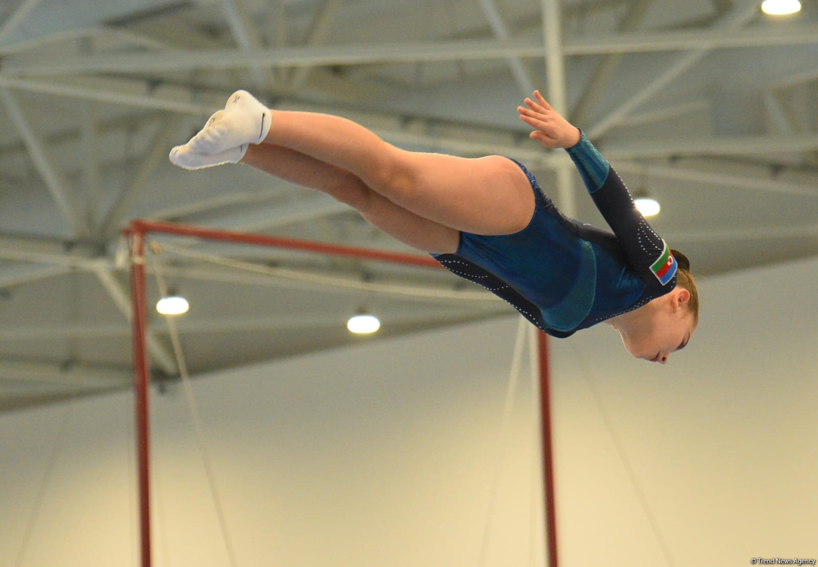 Trampoline and tumbling championship heats up in Azerbaijan's Baku (PHOTO)