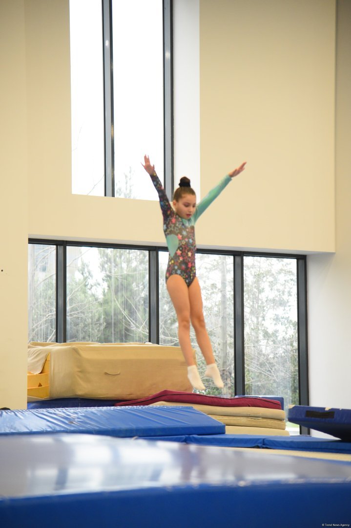 Trampoline and tumbling championship heats up in Azerbaijan's Baku (PHOTO)
