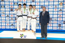Azerbaijani judokas win six medals on first day of European Cup (PHOTO)