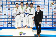 Azerbaijani judokas win six medals on first day of European Cup (PHOTO)
