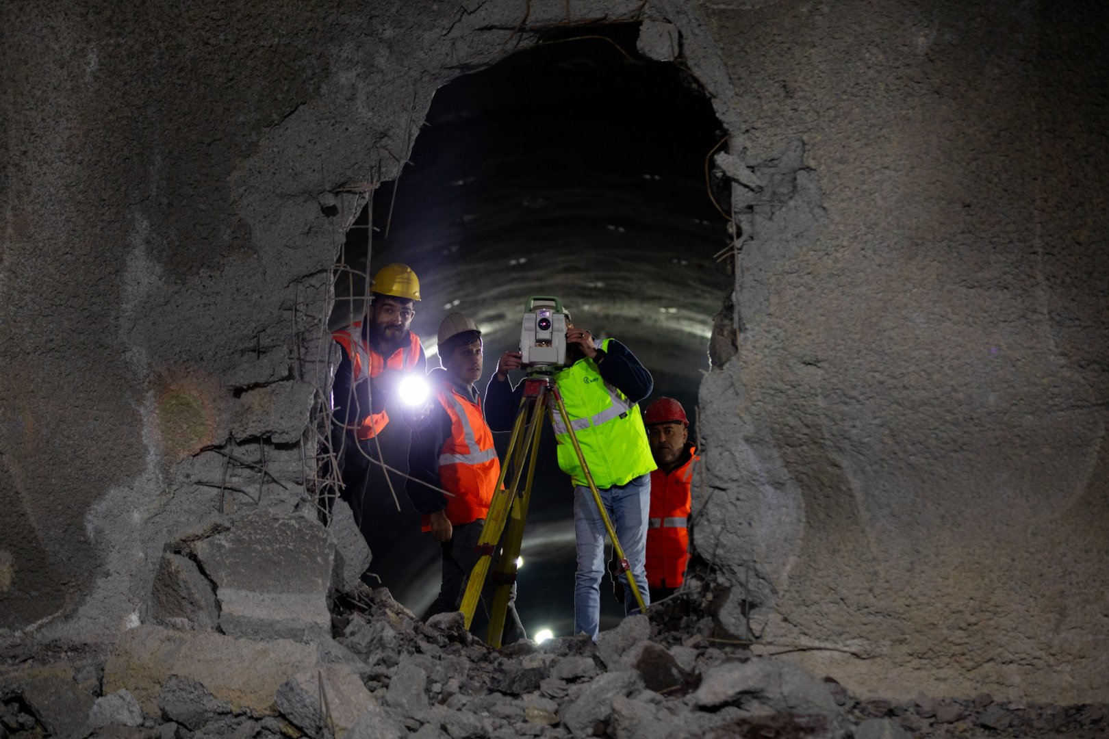 Azerbaijan's Horadiz-Aghband railway tunnel construction nears completion