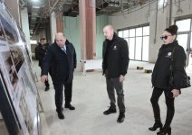 President Ilham Aliyev, First Lady Mehriban Aliyeva review ongoing construction of Hilton Garden Inn in Aghdam (PHOTO)
