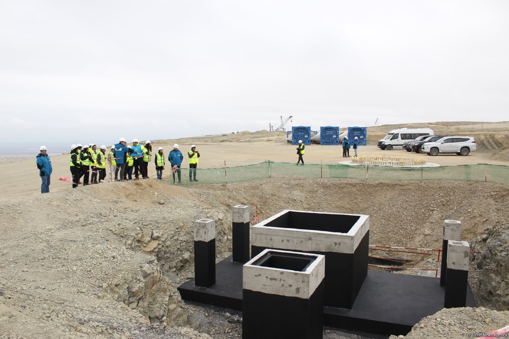 Azerbaijan's Khizi-Absheron WPP moving at breakneck pace (PHOTO)