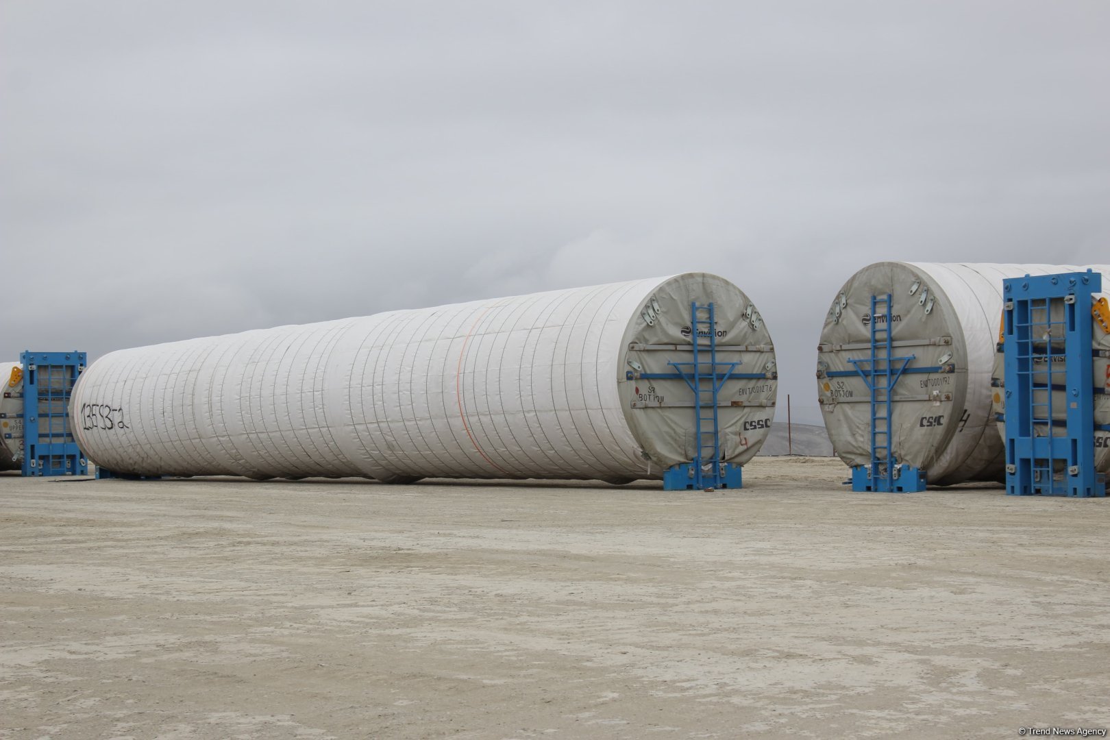 Azerbaijan's Khizi-Absheron WPP moving at breakneck pace (PHOTO)