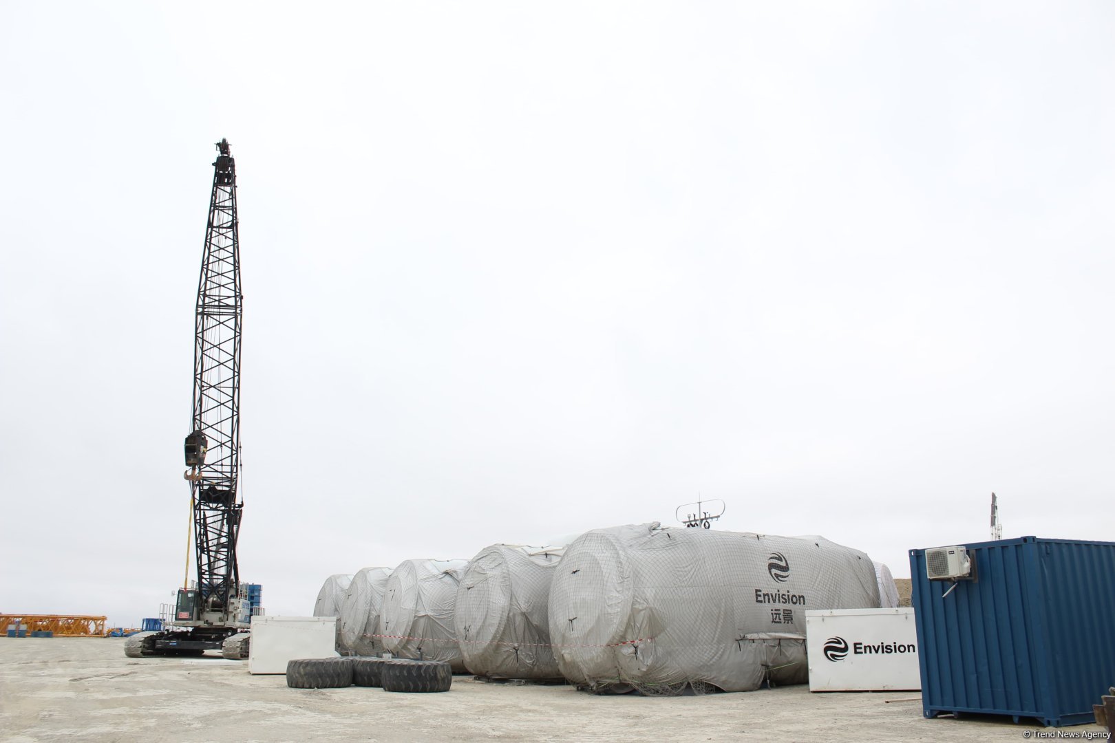 Azerbaijan's Khizi-Absheron WPP moving at breakneck pace (PHOTO)