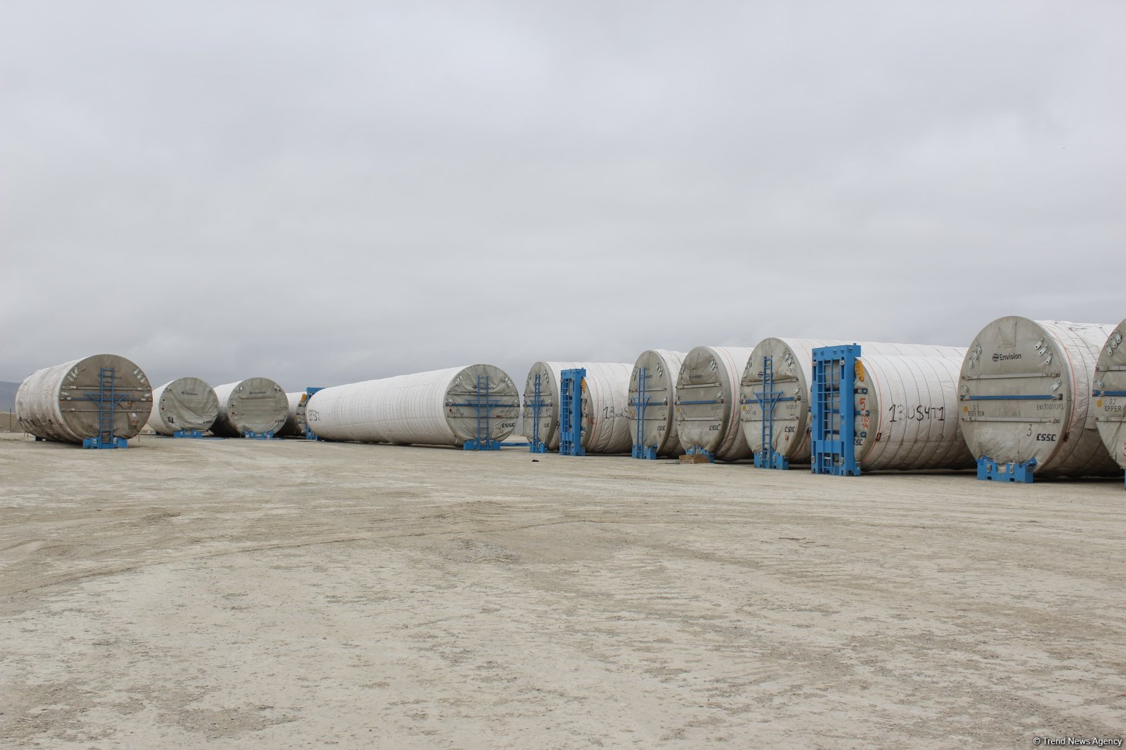 Azerbaijan's Khizi-Absheron WPP moving at breakneck pace (PHOTO)